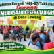 Babinsa Koramil 1406-07/Takkalalla Dampingi Pemeriksaan Kesehatan Gratis di Desa Leweng