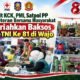 Persit KCK, PMI, Satpol PP dan Veteran Bersama Masyarakat Meriahkan Baksos HUT TNI Ke 81 di Wajo