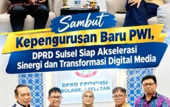 Dorong Inklusivitas dan Efisiensi Teknologi, Pengurus PWI Sulsel Audiensi ke DPRD Sulsel