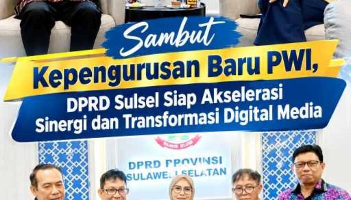Dorong Inklusivitas dan Efisiensi Teknologi, Pengurus PWI Sulsel Audiensi ke DPRD Sulsel