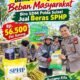Bantu Meringankan Beban Masyarakat, Biro SDM Polda Sulsel Jual Beras SPHP Rp. 56.500 Per Karung