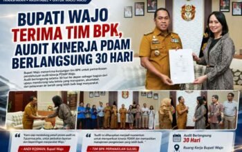 Bupati Wajo Terima Tim BPK, Audit Kinerja PDAM Berlangsung 30 Hari