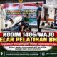 HUT ke-81 TNI, Kodim 1406/Wajo Gelar Pelatihan Bantuan Hidup Dasar dan Bakti Sosial Kesehatan