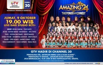 HUT GTV ke-24 : “Amazing 24: The Power of Comedy”, Pesta Komedi dan Kolaborasi Musik Spektakuler