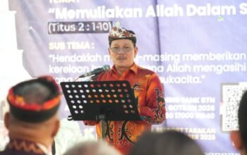 Wagub Ingkong Ala Hadiri Pesta Gotilon HKBP Tarakan