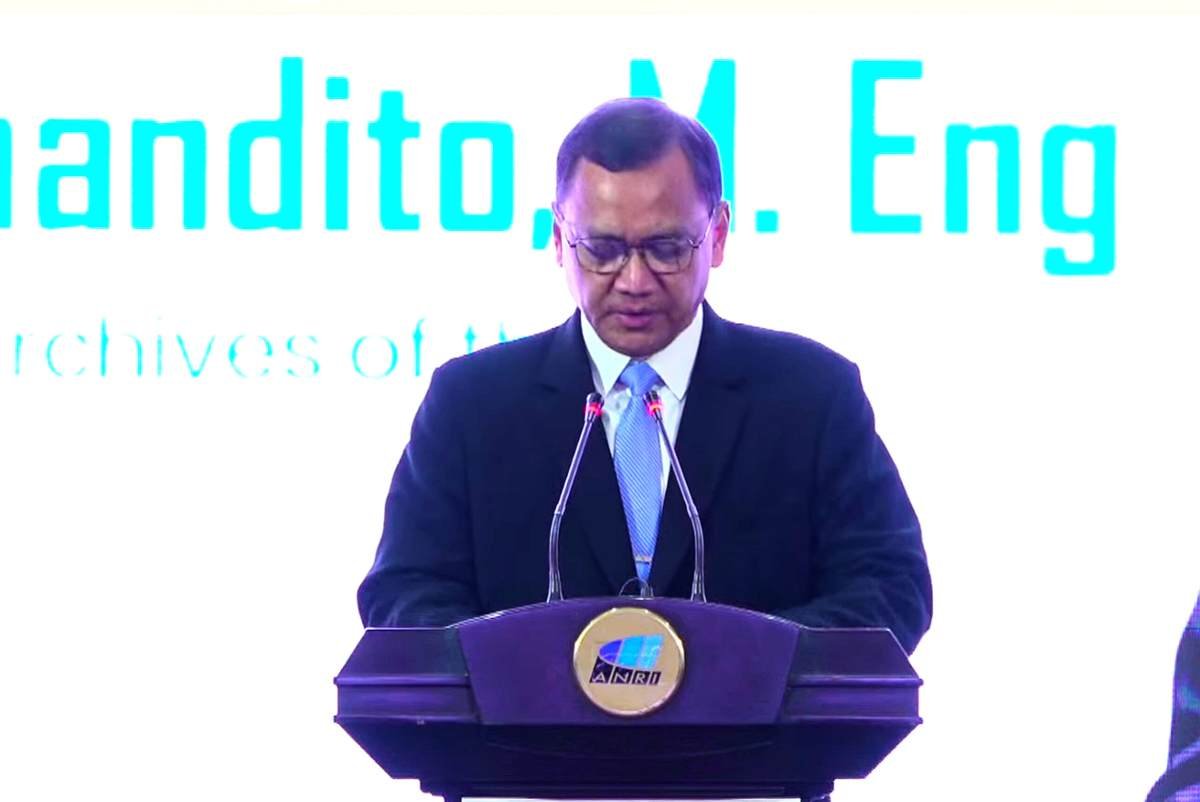 Kepala ANRI, Dr. Mego Pinandito, M.Eng