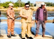 Cocoki, Bupati Daeng Manye Kunjungi Petani Garam dan Tinjau Tanggul Pemecah Ombak di Laikang