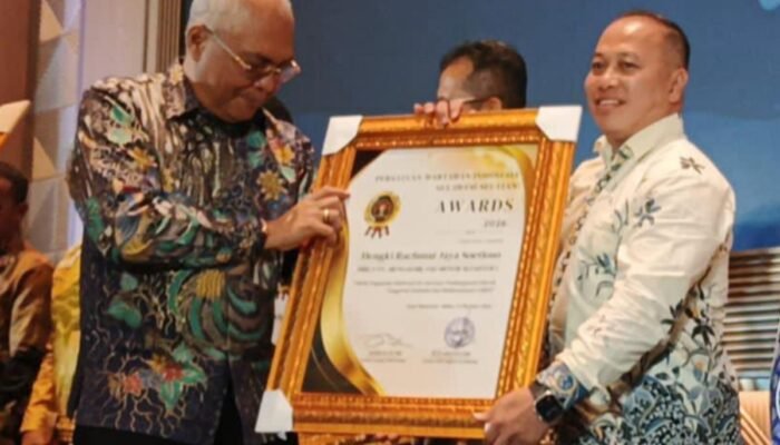 Tappama, CEO and Founder Joyland Family Park Hengky Rachmat Jaya Soetioso Raih PWI Sulsel Awards 2026