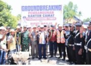 Bupati Takalar Letakkan ki Batu Pertama Pembangunan Kantor Kecamatan Poltim