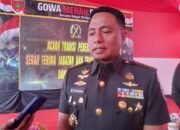 Pimpin Sertijab Dandim Gowa, Ini Pesan Danrem 141/Tp Brigjen TNI Robinson