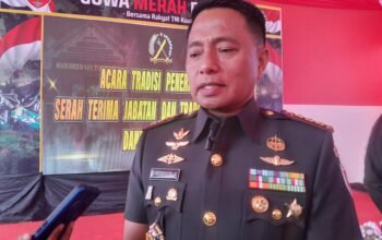 Pimpin Sertijab Dandim Gowa, Ini Pesan Danrem 141/Tp Brigjen TNI Robinson