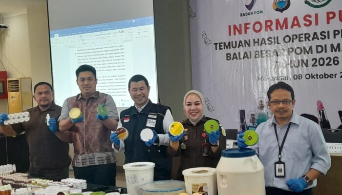 BBPOM Bongkar Rumah Produksi Kosmetik Ilegal di Gowa, Temukan Merkuri
