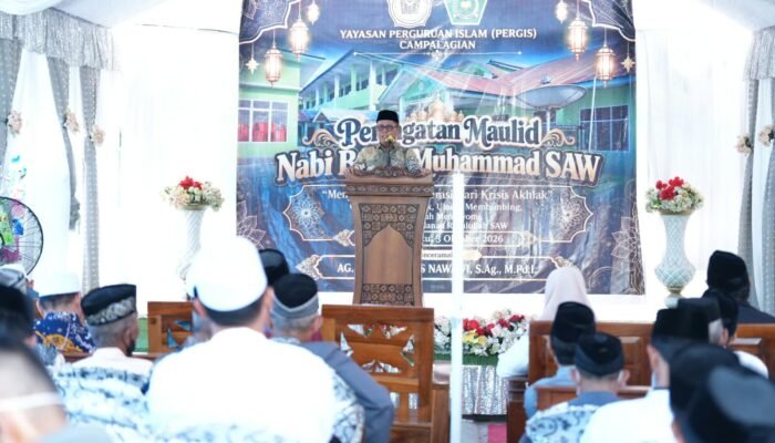 Peringatan Maulid Nabi di YPI Campalagian, Sekda Sulbar Tekankan ki Pentingnya Benteng Karakter Anak di Era Digital