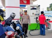 SPBU Bottopenno Wajo Dipantau Polsek Majauleng, Antrean BBM Diatur dengan Sistem Ganjil-Genap