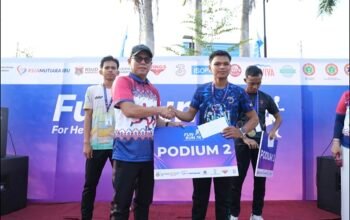 Fun Run PPNI dan IBI Sulbar Digelar, Sekda Junda Maulana Tekankan ki Pentingnya Hidup Sehat
