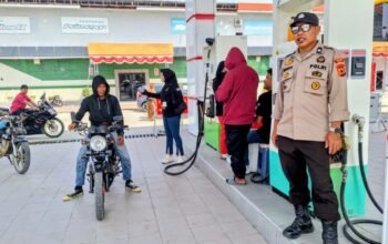 Monitoring SPBU Bottopenno, Penyaluran BBM Berjalan Aman dan Lancar