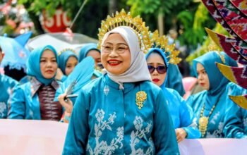 Diskominfotik Wajo Semarakkan Sengkang Silk Karnaval, Sutera Jadi Identitas yang Digaungkan