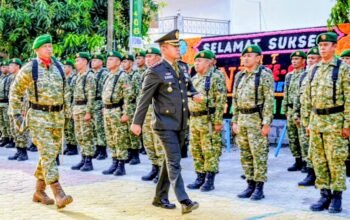 Kodim 1406/Wajo Gelar Upacara HUT ke-81 TNI, Teguhkan Semangat “TNI Kuat Bersama Rakyat”