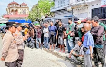 Polisi Peduli Pengangguran, Sat Binmas Polres Wajo Data Warga Pencari Kerja