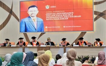 Caradde, Gubernur Kaltara Zainal Paliwang Bedah Digital Governance PAD Makassar Promovendus Muhammad Fuad Arfandi