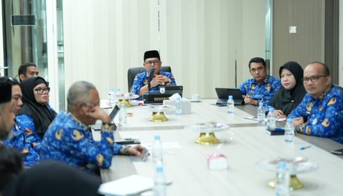 Sekda Junda Pimpin ki Evaluasi Pastipadu: Stunting, Kemiskinan, Anak Tidak Sekolah dan Kawin Anak Saling Berkait, Tidak Bisa Ditangani Parsial