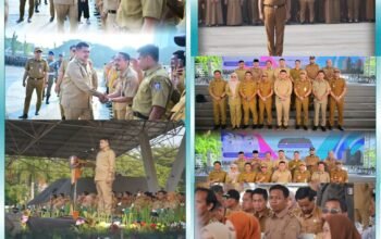 Tappa’Ma Camat Tamalate Jadi Pemimpin Apel Penerimaan SK P3K Lingkup Pemerintahan Kota Makassar