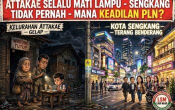 Warga Attakae Keluhkan Listrik Sering Padam, LIRA Wajo Minta PLN Berlaku Adil