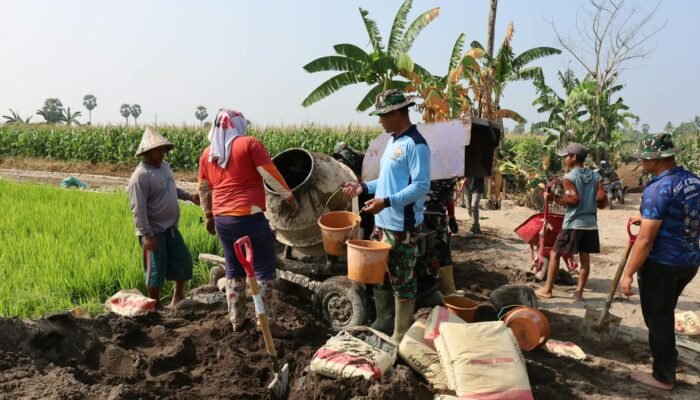 Jalan Tani TMMD Kodim 1409/Gowa Diharapkan Pangkas Waktu Tempuh Petani