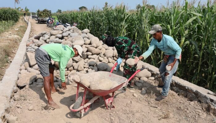 Jalan Tani Kalebarembeng Capai 38 Persen, TMMD Gowa Bidik Kelancaran Distribusi Hasil Panen