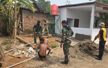 Menara Tandon Air di Bontomanai Gowa Capai 60 Persen, TMMD: Kejar Penyelesaian