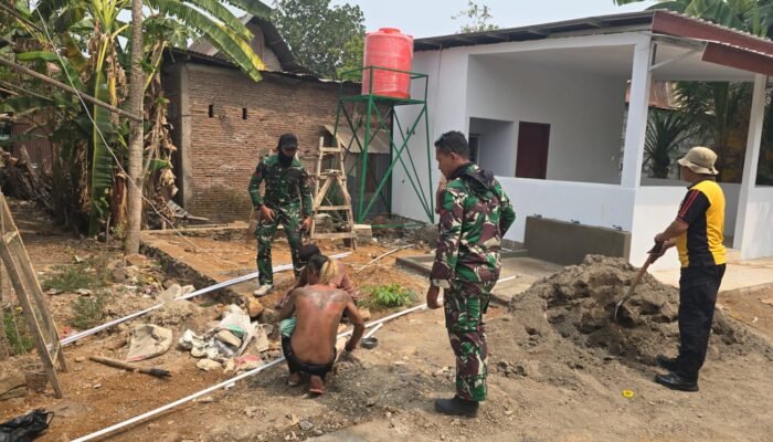 Menara Tandon Air di Bontomanai Gowa Capai 60 Persen, TMMD: Kejar Penyelesaian