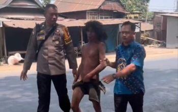 Anne mi ri kana Kepala Dusun amankan Tau Pongo’ro (ODGJ) Diwilayahnya 