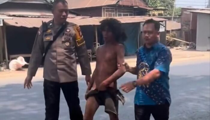 Anne mi ri kana Kepala Dusun amankan Tau Pongo’ro (ODGJ) Diwilayahnya 