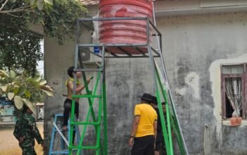 Pembangunan Tandon Air Kampung Parang di Gowa Capai 60 Persen