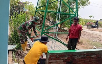 Sumur Bor TMMD ke-130 Kodim Gowa Capai 80 Persen di Barembeng