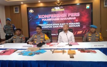 Apa poeng Polisi Tangkap 7 Pelaku Tawuran yang Busur Anggota TNI di Makassar