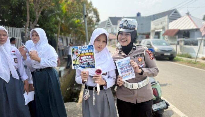 Sasar Pelajar di Mamuju, Satgas Polda Sulbar Jadikan ki Operasi Patuh Jadi Ruang Edukasi Seru