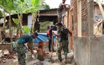 Renovasi RTLH Syahrir Progres 40 Persen