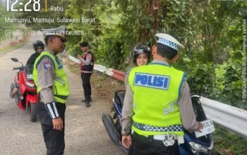 Operasi Patuh Marano 2026, Bidpropam dan Ditlantas Polda Sulbar Periksa Kendaraan Personel