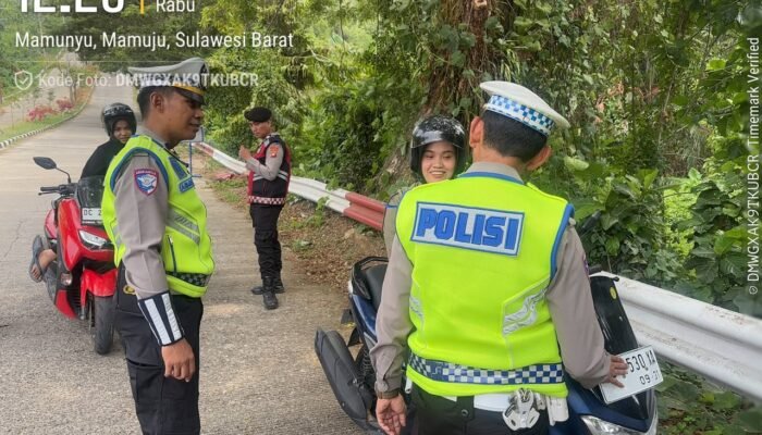 Operasi Patuh Marano 2026, Bidpropam dan Ditlantas Polda Sulbar Periksa Kendaraan Personel