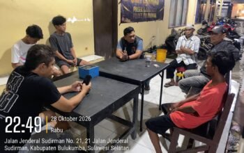 Quick Respons Laporan Masyarakat, Polsek Ujung Bulu Gerak Cepat ki Tauwwa Datangi TKP Keributan