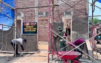 Satgas TMMD Gowa Renovasi Rumah Muh Ramli, Progres Capai 58 Persen mi