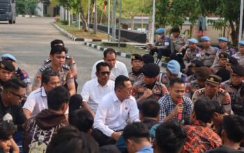 Duduk Bersama Mahasiswa, Dirkrimum Polda Sulbar Jawab ki Tuntutan dengan Dialog Terbuka