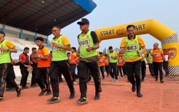 Tes Kesamaptaan Jasmani Berkala Polda Sulbar Pastikan ki Fisik Personel Prima Untuk Pelayanan Optimal