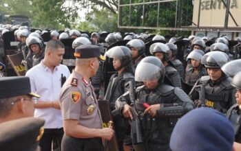 Siap Mengawal Aspirasi dan Tangani Karhutla, Kapolda Sulbar Cek Langsung ki Kesiapan Personel dan Sarpras
