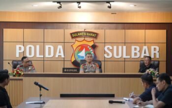 Polda Sulbar Evaluasi ki Pengungkapan Curanmor, Ditreskrimum Perkuat Back Up Polres Jajaran Berantas 3C dan Kejahatan Jalanan