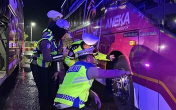 Jamin ki Perjalanan yang Aman dan Selamat, Satgas Operasi Patuh Marano 2026 Cek Menyeluruh Kendaraan dan Kesehatan Supir di Terminal Simbuang