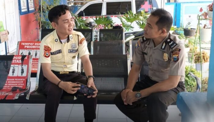 Iyanae, Satbinmas Polres Bone Gelar Koorwasbin di Puskesmas Biru, Tingkatkan Profesionalisme Satpam