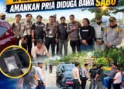 Operasi Lalu Lintas di Wajo, Satlantas Amankan Pria Diduga Bawa Sabu 