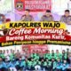 Kapolres Wajo Coffee Morning Bareng Komunitas Kurir, Bahas Penipuan hingga Premanisme